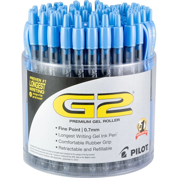 American's #1 selling G2 Gel pen 72 piece tub offering. Fine... from ASI 78110 Pilot Corporation Of America / PILOT PEN
