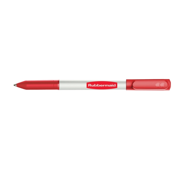 Paper Mate® Write Bros stick pen with a white barrel, blue... from ASI 56070 Gemline / Gemline®