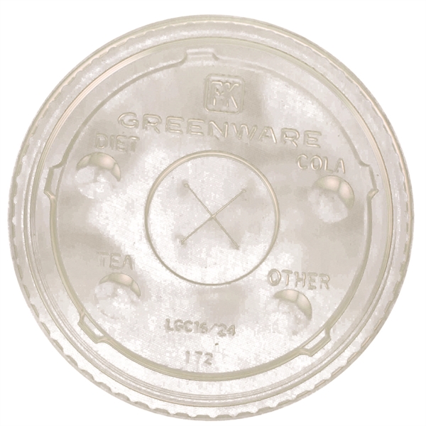 Clear plastic lid with slotted straw opening for 32 ounce capacity... from ASI 91880 Tranter Graphics Inc