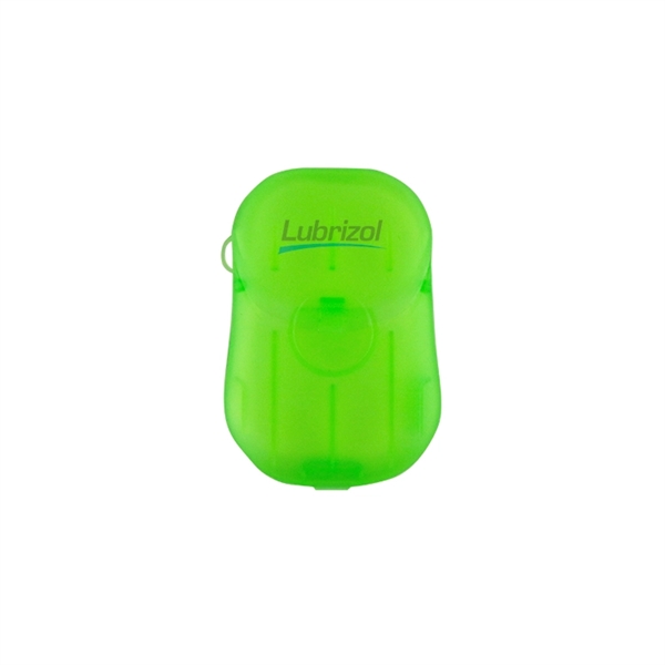 30 sheets of paper travel soap in 1 2/5" x 3... from ASI 88060 Snugz/USA Inc / Sweda®