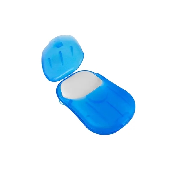 30 sheets of paper travel soap in 1 2/5" x 3... from ASI 88060 Snugz/USA Inc / Sweda®