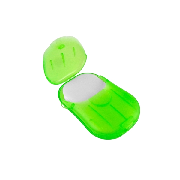 30 sheets of paper travel soap in 1 2/5" x 3... from ASI 88060 Snugz/USA Inc / Sweda®