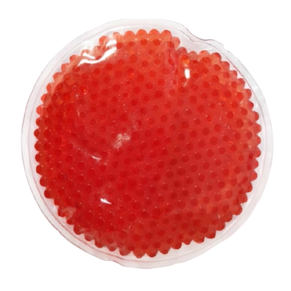 4.33" round gel bead hot and cold pack for relieving minor... from ASI 37218 Athena Promo (tm)