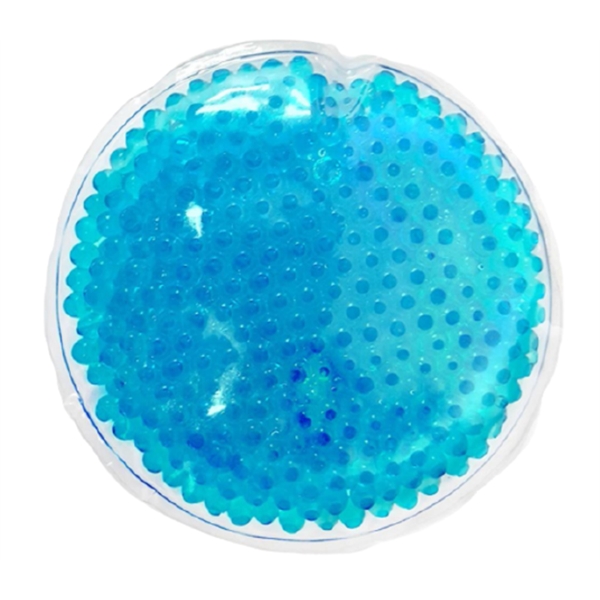 4.33" round gel bead hot and cold pack for relieving minor... from ASI 37218 Athena Promo (tm)