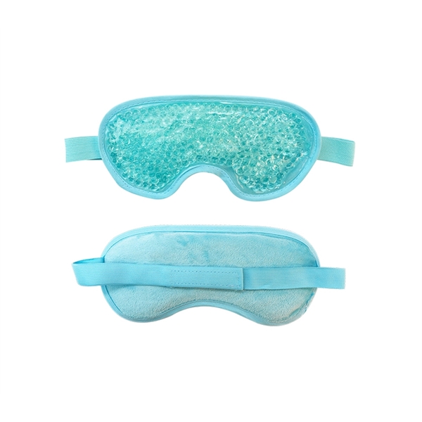 7.87" x 3.94" PVC gel bead eye mask with stretch headband.... from ASI 37218 Athena Promo (tm)