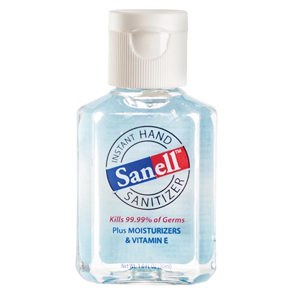0.5 hand sanitizer bottle filled with solution containing 63% alcohol that... from ASI 84514 Safety Made