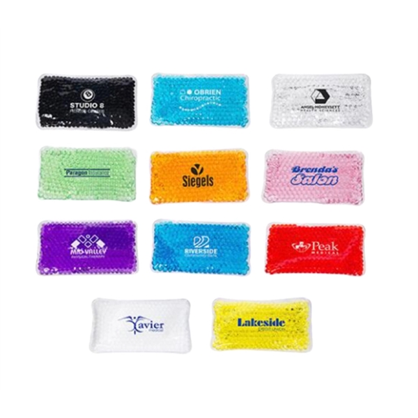 7.09" x 4.53" rectangle gel bead hot and cold pack for... from ASI 37218 Athena Promo (tm)
