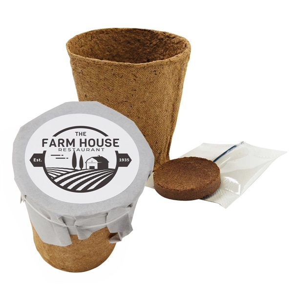 Growables planter made of 100% organic, sustainable, biodegradable spruce wood.... from ASI 63549 Jornik Manufacturing Corp / Jornik