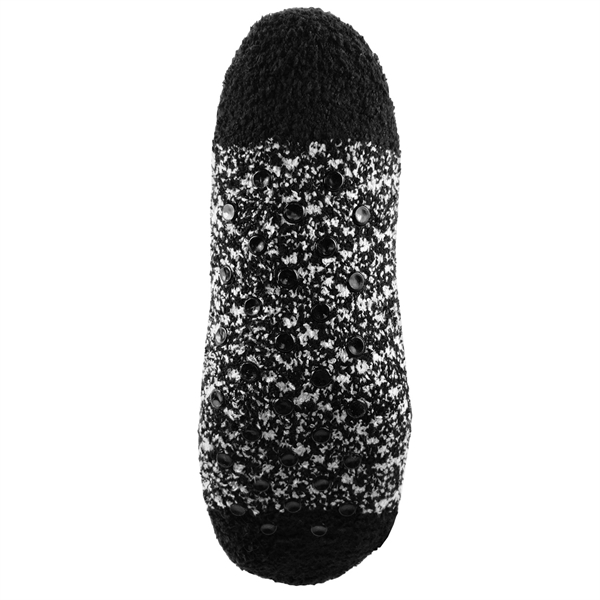 Sherpa lined crew length fuzzy feet socks made of 100% acrylic... from ASI 90160 Suntex Industries