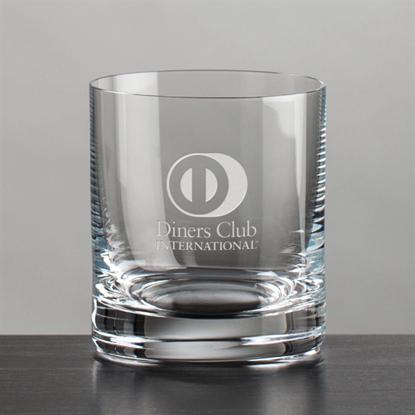 Traditional On-the-rocks glass in Lead-Free Crystalline features a thick sham base,... from ASI 84592 St Regis Group