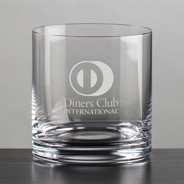 Traditional On-the-rocks glass in Lead-Free Crystalline features a thick sham base,... from ASI 84592 St Regis Group