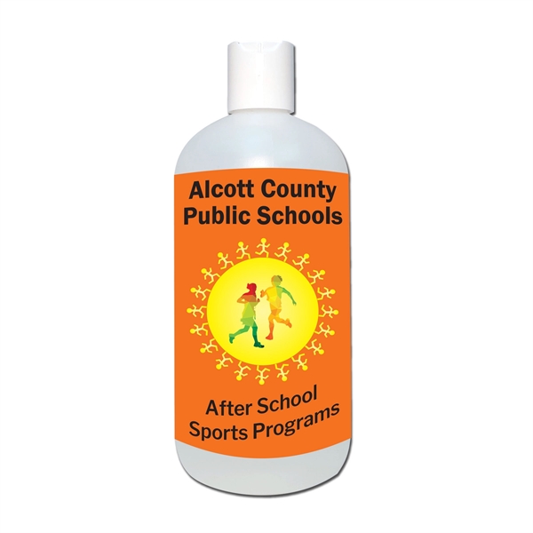 Finest antimicrobial hand sanitizing gel in 16 oz. size Natural bottles... from ASI 58805 HPC Global