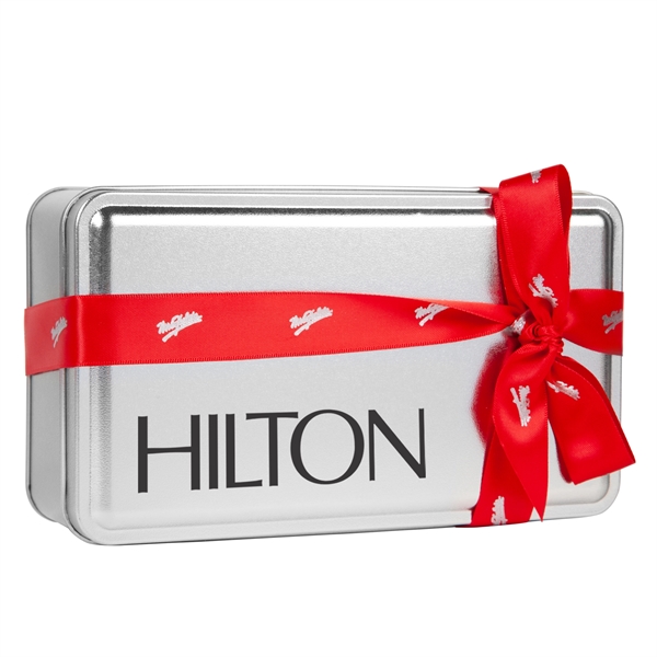 Mrs. Fields® Holiday Variety Cookie Tin... from ASI 44900 NC Custom (CI/Lanco) / Chocolate Inn