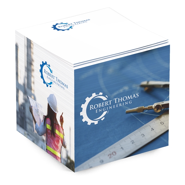 Adhesive cube pad of sticky notes.... from ASI 56950 Gill Studios Inc / Gill-Line®