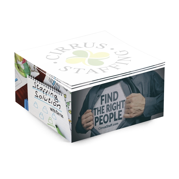 Adhesive cube pad of sticky notes.... from ASI 56950 Gill Studios Inc / Gill-Line®