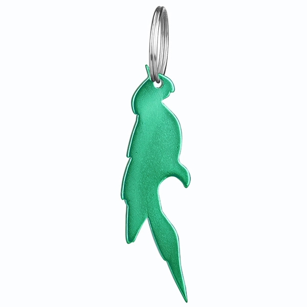 Parrot Shaped Bottle Opener Keychain Key Holder... from ASI 74585 Nu Promo International / Nu Promo Line