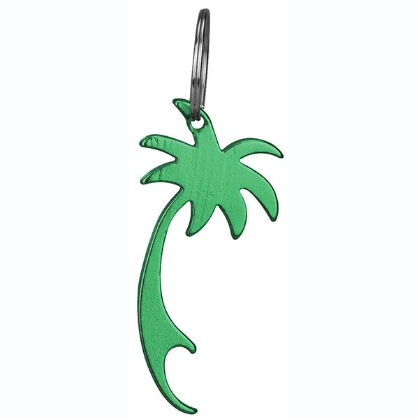 Coconut Tree Shaped Bottle Opener Keychain Key Holder, Palm Tree... from ASI 74585 Nu Promo International / Nu Promo Line