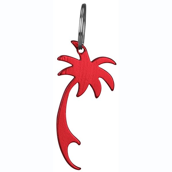 Coconut Tree Shaped Bottle Opener Keychain Key Holder, Palm Tree... from ASI 74585 Nu Promo International / Nu Promo Line