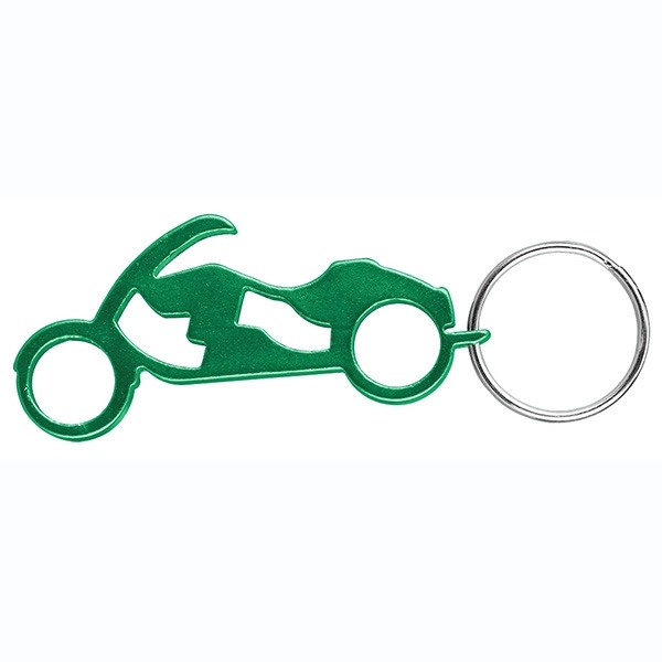Motorcycle Shaped Bottle Opener Keychain Key Holder Motobike... from ASI 74585 Nu Promo International / Nu Promo Line