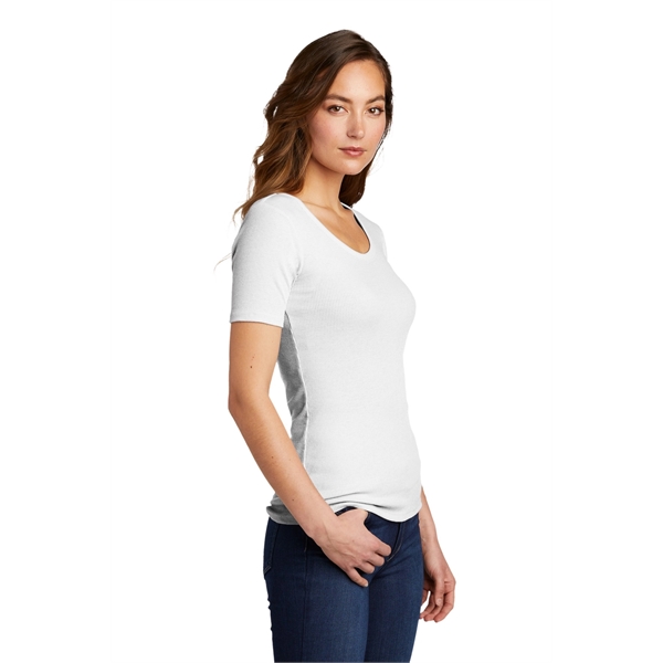 District Women's V.I.T. Rib Scoop Neck Tee... from ASI 84863 SanMar