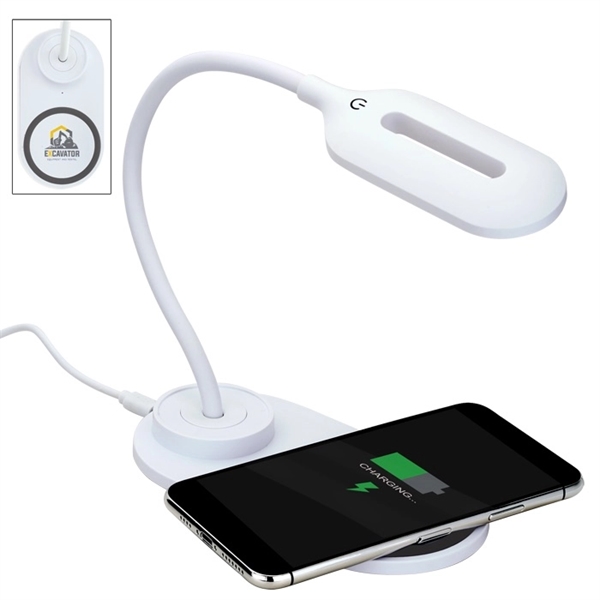 LED Desk Lamp with Wireless Charger... from ASI 89320 Starline USA Inc