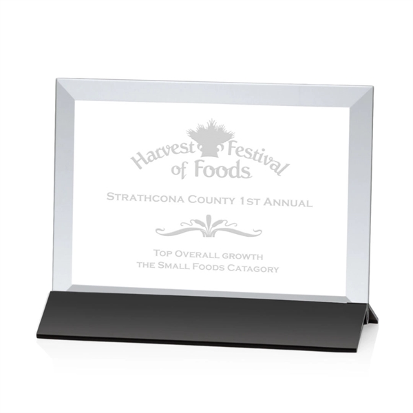 An elegant pane of starfire crystal is beveled, then mounted in... from ASI 84592 St Regis Group / St Regis