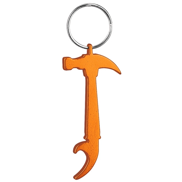 Hammer Shaped Bottle Opener Keychain Key Holder Motobike... from ASI 74585 Nu Promo International / Nu Promo Line