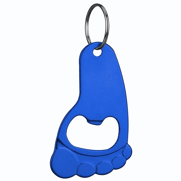Foot Shaped Bottle Opener Keychain Key Holder Motobike... from ASI 74585 Nu Promo International / Nu Promo Line