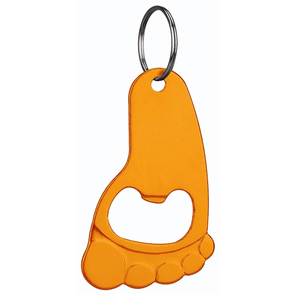 Foot Shaped Bottle Opener Keychain Key Holder Motobike... from ASI 74585 Nu Promo International / Nu Promo Line