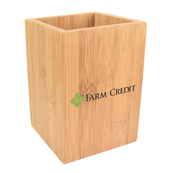 Bamboo Utensil Box 4 1/4" x 6"... from ASI 72657 Active Life Promo / Ingrain Promo