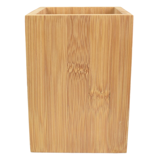 Bamboo Utensil Box 4 1/4" x 6"... from ASI 72657 Active Life Promo / Ingrain Promo