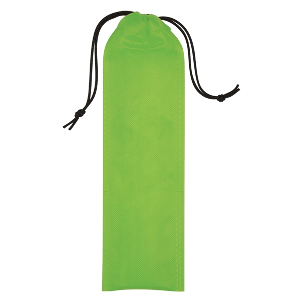 11" x 3 1/8" pouch that's made of non-woven polypropylene and... from ASI 61125 Hit Promotional Products / Hit®