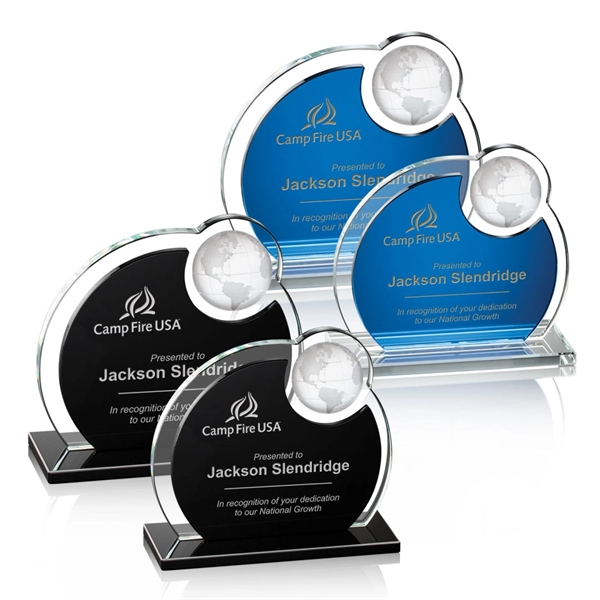 Solid blue or black crystal combine with clear starfire.... from ASI 84592 St Regis Group / St Regis