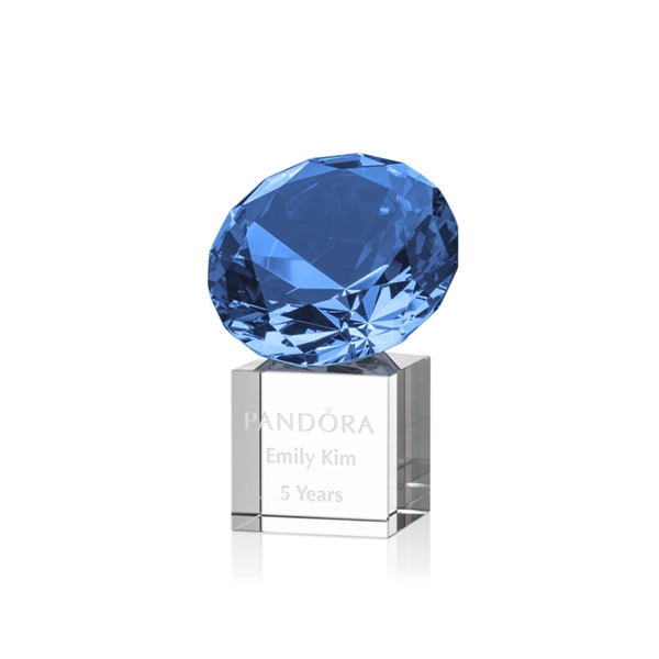 This award features a stunning sapphire gemstone mounted onto a reflective... from ASI 84592 St Regis Group / St Regis