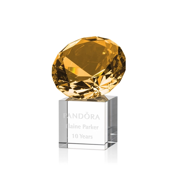 This award features a stunning amber gemstone mounted onto a reflective... from ASI 84592 St Regis Group / St Regis