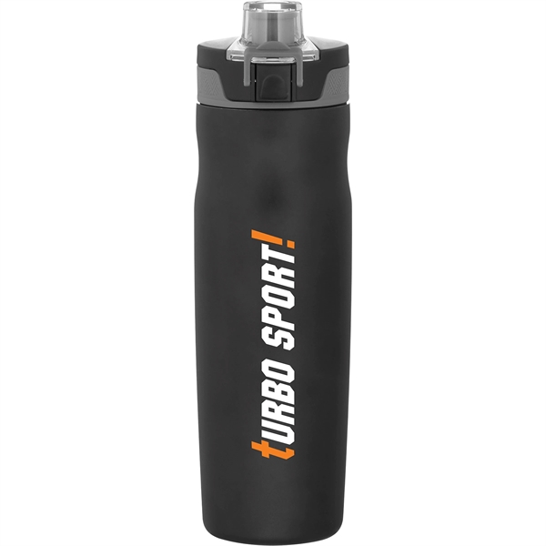 16.9 oz double wall 18/8 stainless steel thermal bottle with copper... from ASI 51197 ETS Express, LLC