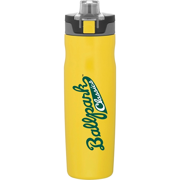16.9 oz double wall 18/8 stainless steel thermal bottle with copper... from ASI 51197 ETS Express, LLC