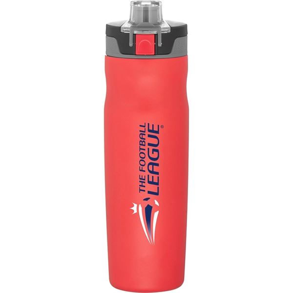 16.9 oz double wall 18/8 stainless steel thermal bottle with copper... from ASI 51197 ETS Express, LLC