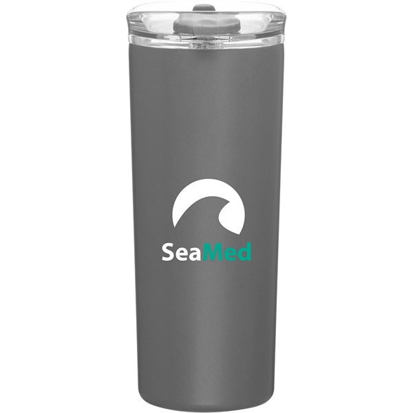 20.9 oz double wall 18/8 stainless steel thermal tumbler with copper... from ASI 51197 ETS Express, LLC
