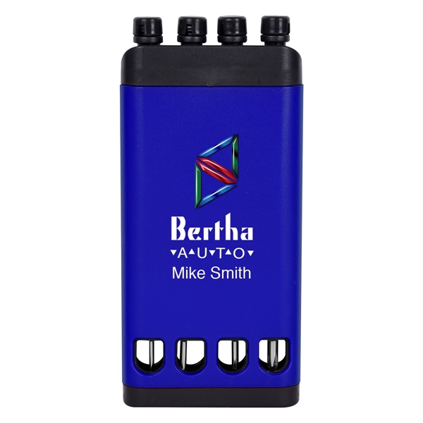 2" x 4" screwdriver set with two flat head and two... from ASI 61125 Hit Promotional Products / Hit®