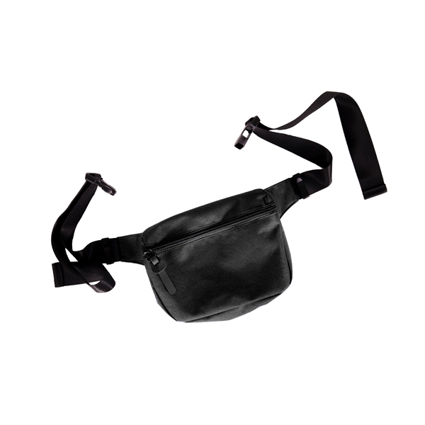 8" x 6" x 2" 900 Denier modern-designed "hip" fanny back... from ASI 76730 Peerless Umbrella Co Inc / Threads By Peerless