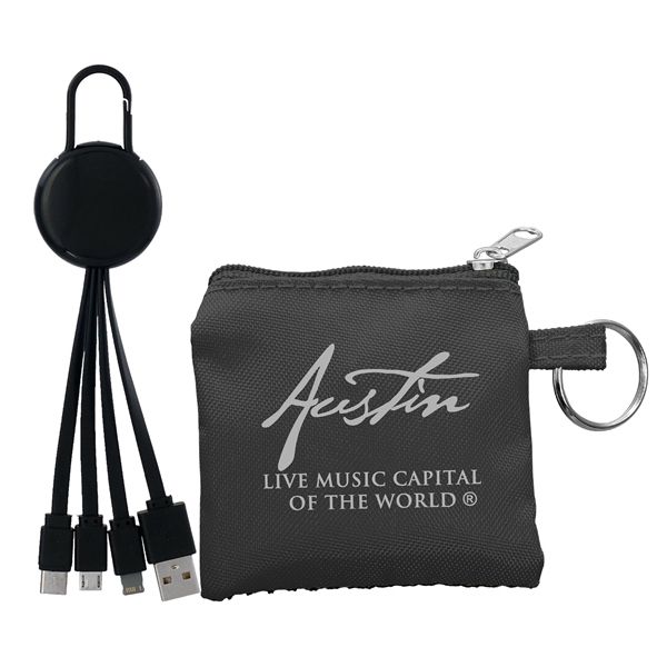 Sporty Colorful Clip Cable Set... from ASI 30208 A P Specialties / AP Specialties