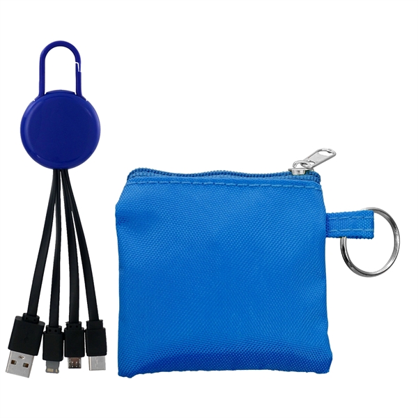 Sporty Colorful Clip Cable Set... from ASI 30208 A P Specialties / AP Specialties