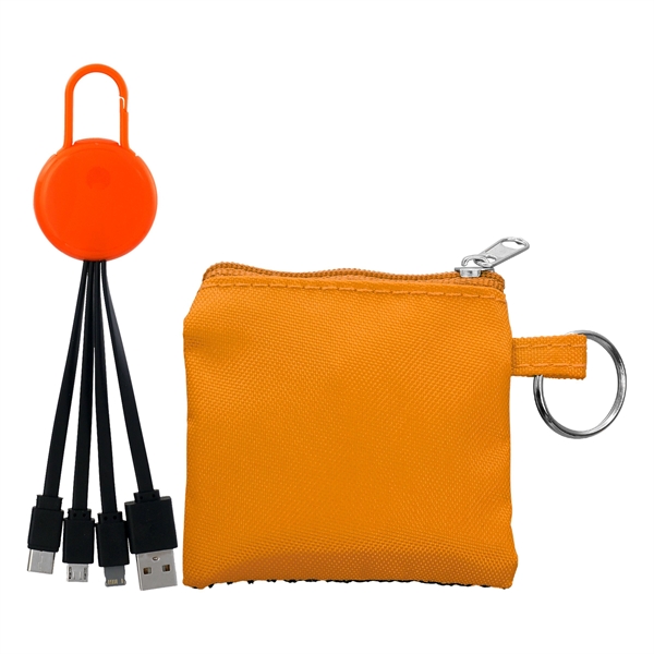 Sporty Colorful Clip Cable Set... from ASI 30208 A P Specialties / AP Specialties