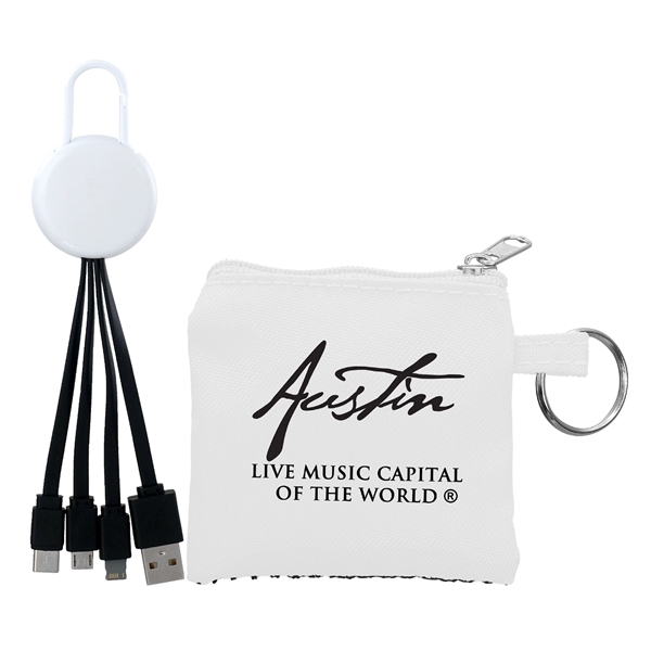 Sporty Colorful Clip Cable Set... from ASI 30208 A P Specialties / AP Specialties