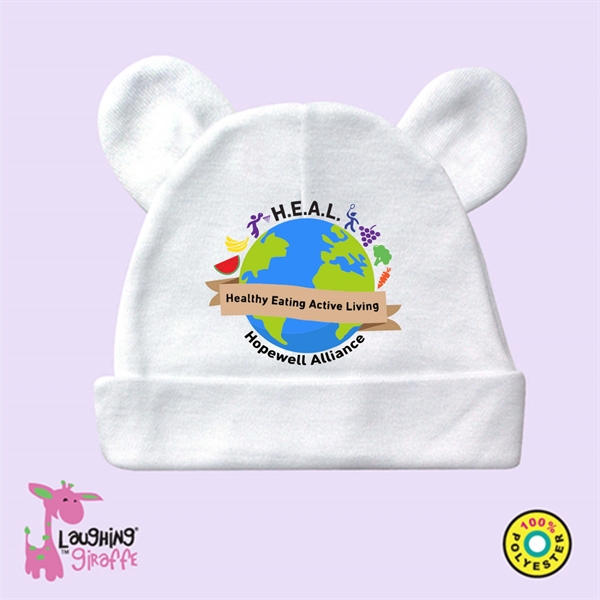 Baby Bear Beanie Hat / Cap with ears (Includes up to... from ASI 57713 Glow Promotions / Glow Promotions