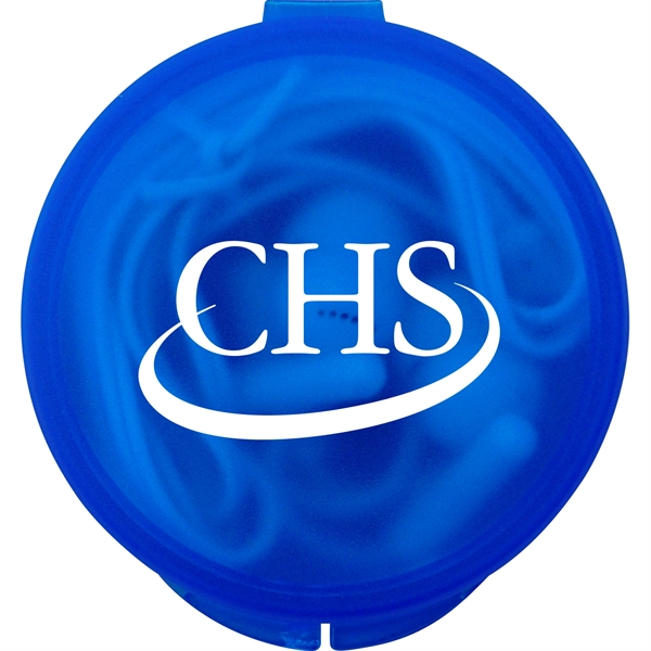 Round Ear Bud Case... from ASI 30208 A P Specialties / AP Specialties