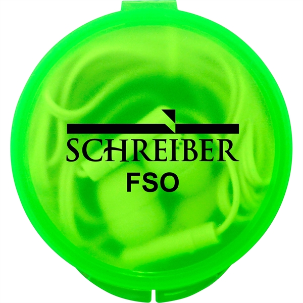 Round Ear Bud Case... from ASI 30208 A P Specialties / AP Specialties