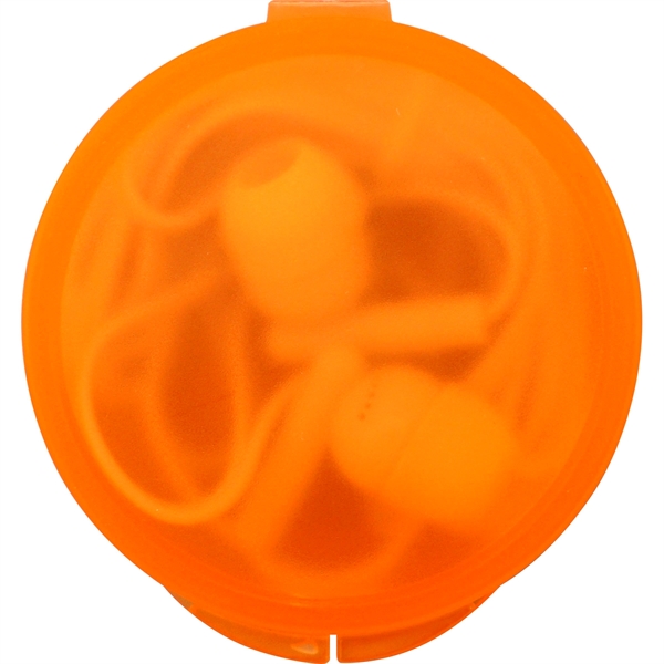 Round Ear Bud Case... from ASI 30208 A P Specialties / AP Specialties