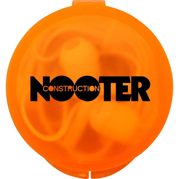 Round Ear Bud Case... from ASI 30208 A P Specialties / AP Specialties